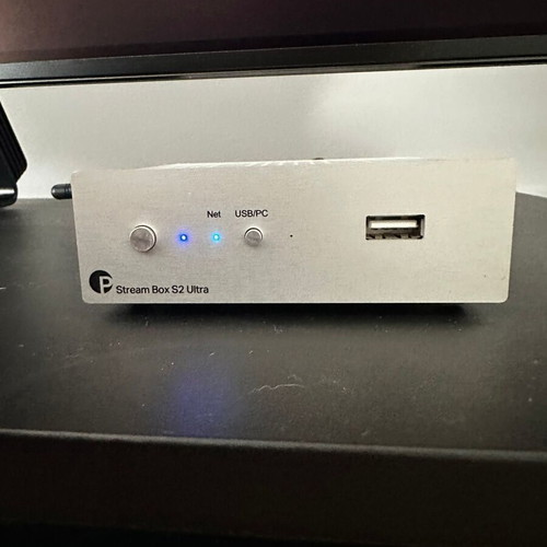 Pro-Ject Stream Box S2 Ultra music streamer like new, silver