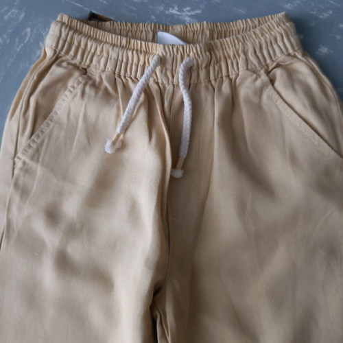 Zara linen blend chinos like new, size 98 cm