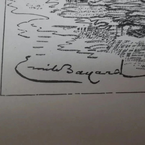 Chios Island engraving used, mastic collection