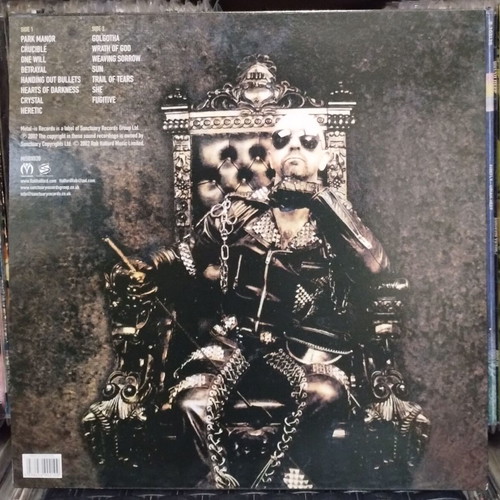 Halford Crucible LP 2016 used, rare colored vinyl