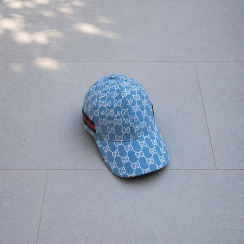 Gucci cap, turquoise, size S