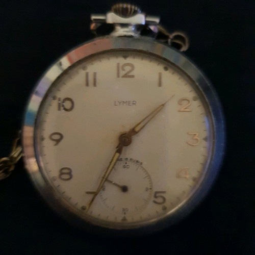 Lymer pocket watch used, functional, vintage