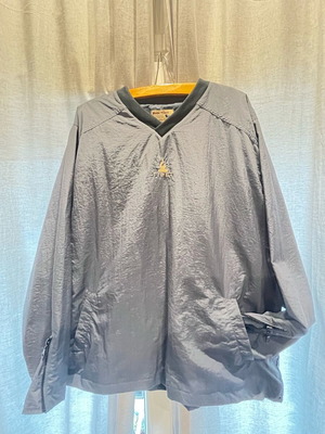 Snow Board Komodo V-neck outerware like new, gray and blue, size L XL