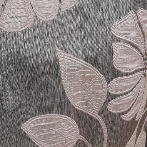 Living room curtains like new, 2 pieces, opaque embossed satin fabric