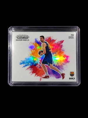 2024-25 Panini Prizm Euroleague Basketball Pau Gasol Color Blast Case Hit