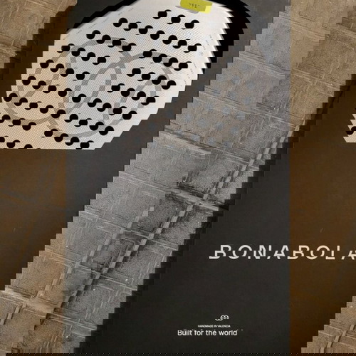 Падел ракета Bonabola нова, сребриста, 313гр, нисък баланс