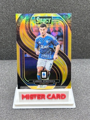 Panini Select Serie A Gabriel Strefezza 2024-25 /10 gold #138 като нов