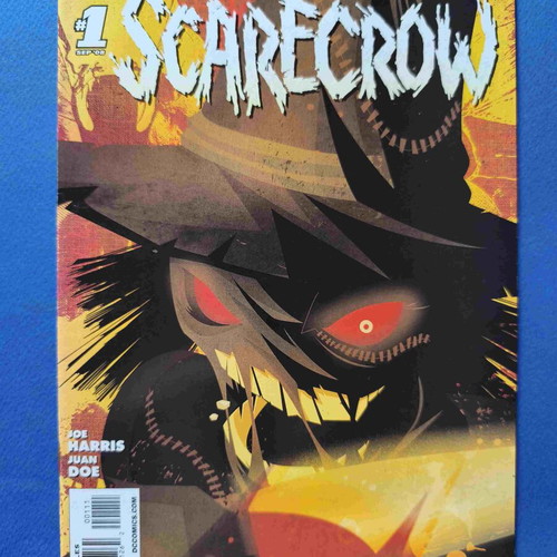 Joker's Asylum Scarecrow comic like new