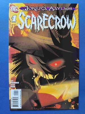 Joker's Asylum Scarecrow comic like new