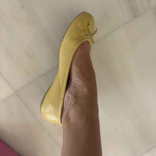 Geox ballerinas size 38 yellow new, comfy and light