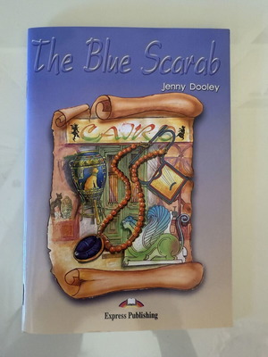 The Blue Scarab and Activity Book like new