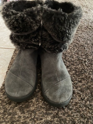 Toms μποτακια για κοριτσια γκρι Ν30