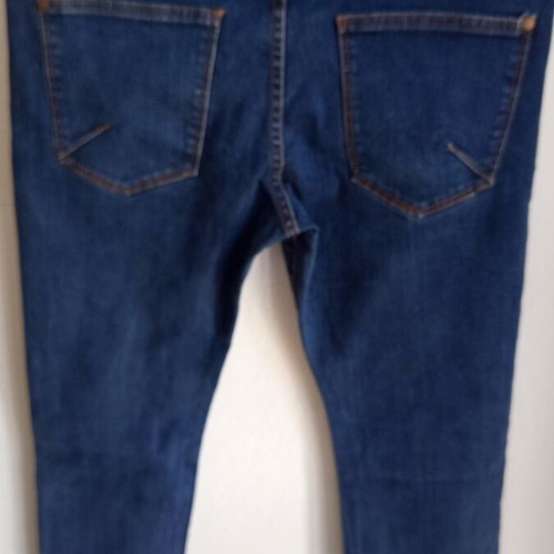 Review men's jeans like new, size 31-32, blue