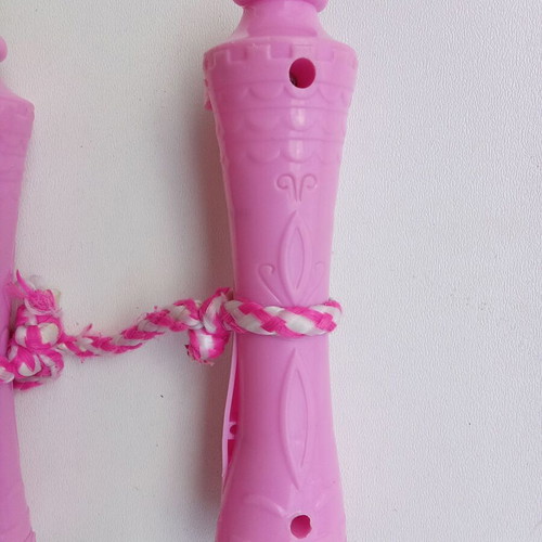 Children's rhythmic skipping rope 1.80m used, pink