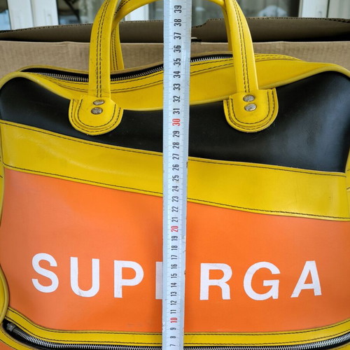 Superga Vintage Eco-Leather Shoulder Bag used, multicolor