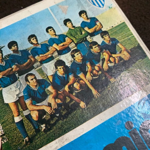 Olympiakos - Ethnikos Piraeus domino game used, 1970s