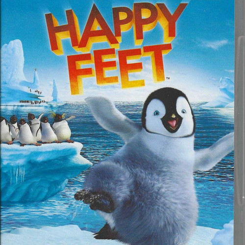Happy Feet DVD used, dubbed, comedy adventure animation