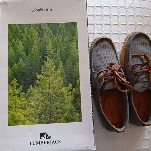 Lumberjack casual shoes size 40, like new, grey and brown