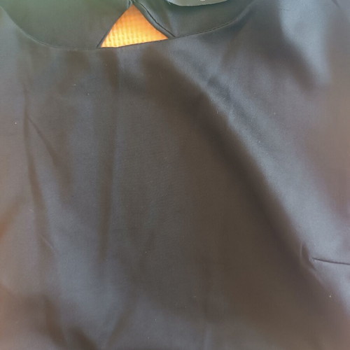 Large dress with elasticity Paris like new, black and beige