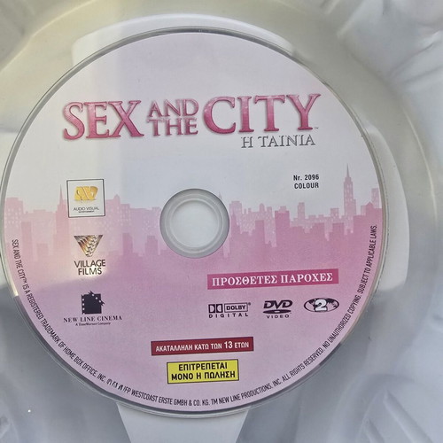 Sex and the City DVD Disk 2 like new, dubbed