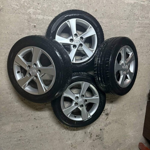 Genuine wheels and tires 5x114.3 used, 205/55-16