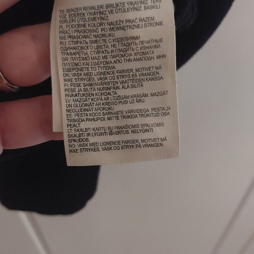 Lee black sweatshirt size S like new, 100% cotton