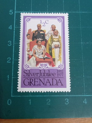 Grenada 1977 Silver Jubilee Stamp new