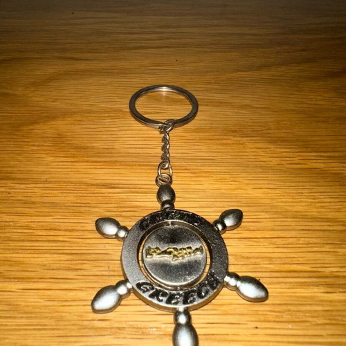 Keychain with Crete map like new