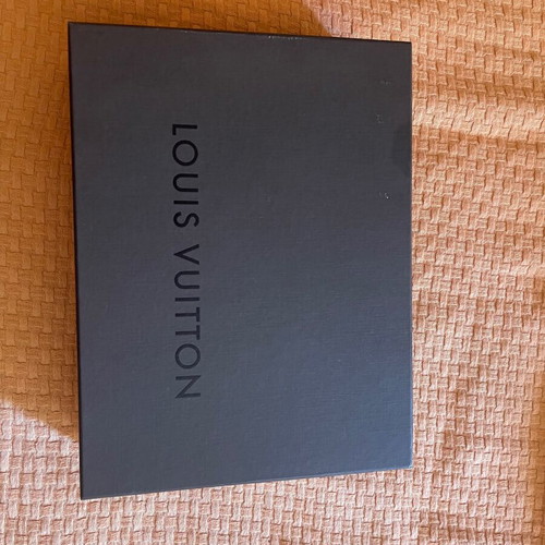Louis Vuitton women's shoulder bag like new, gray and beige