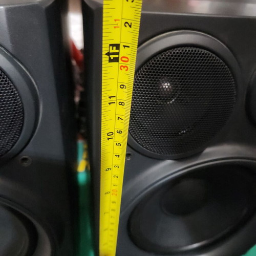 Aiwa SX-N999 three-way speakers, 160 watt, 6 ohms