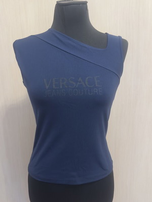 Versace Jeans Couture blouse used, size M, blue