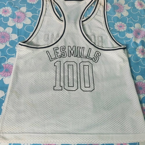 Reebok Les Mills 100 Gym Top size 8-10 Body Pump like new