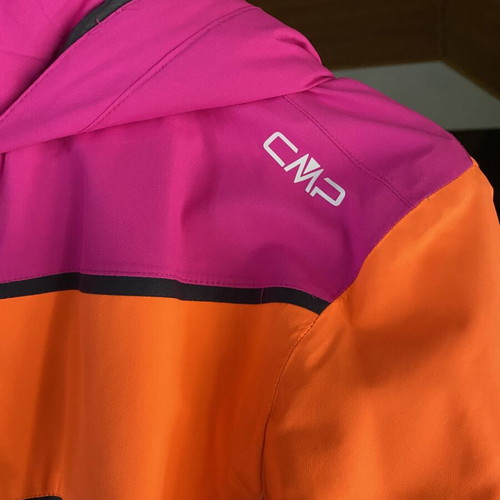 CMP women's jacket like new, pink and orange, size S