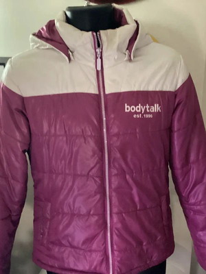 BodyTalk women's jacket used, purple and beige, size M