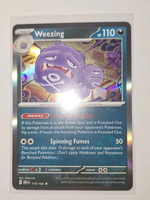 Weezing Holo 151 new