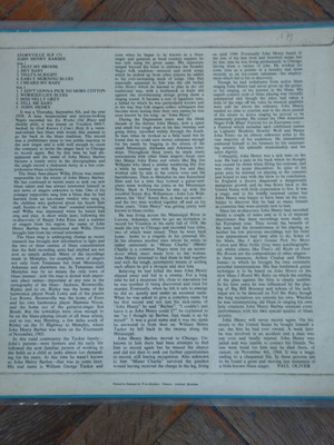 John Henry Barbee Portrait In Blues Vol.9 LP album σαν καινούργιο