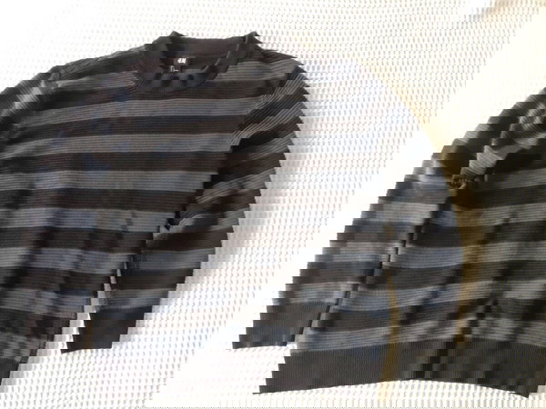 Ανδρικό πουλόβερ H&M- Large
