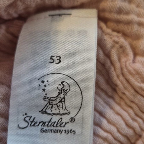 Sterntaler baby hat with long back part, like new, sun protection