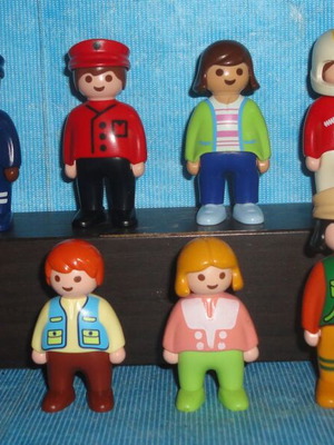 Playmonil Series 123 set of 12 figures like new