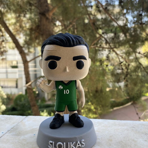 Kostas Sloukas 3D Printed Handmade Collectible Figure Funko Style