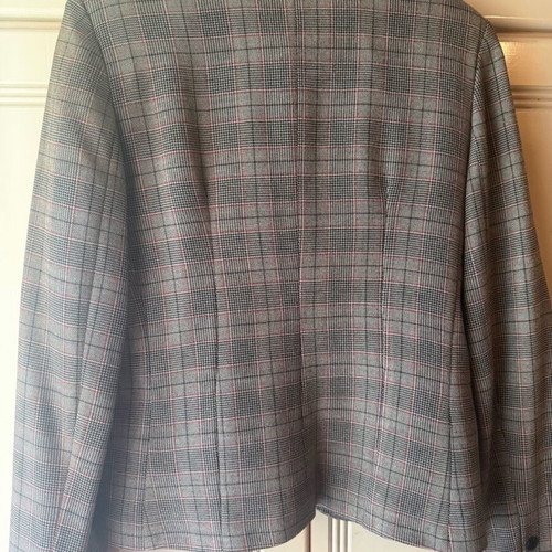 Checked jacket like new, size XL
