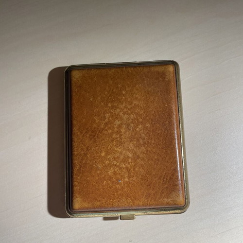 Leather tobacco case used
