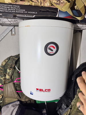 Elco 60-liter water heater like new