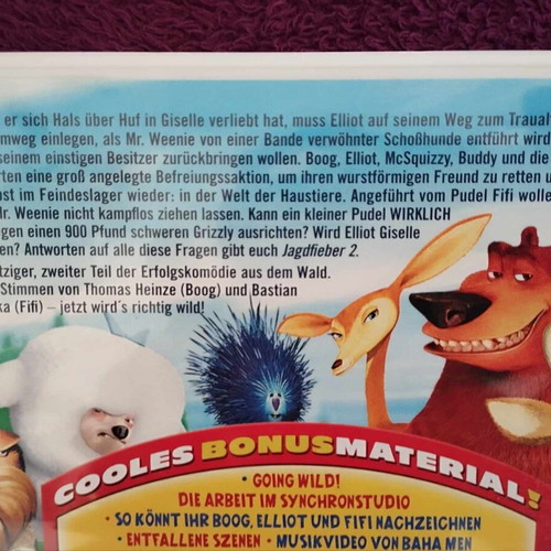 DVD Children’s Movie Jagdfieber 2 like new, German language
