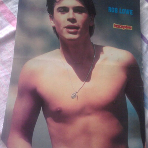 Rob Lowe & Lorenzo Lamas poster like new, Katerina magazine