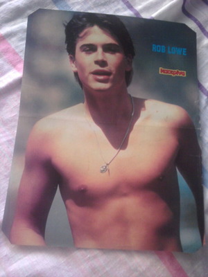 Rob Lowe & Lorenzo Lamas poster like new, Katerina magazine