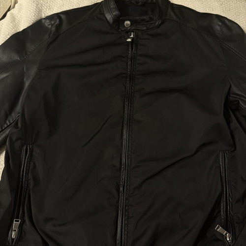 Leather jacket like new, black, size S