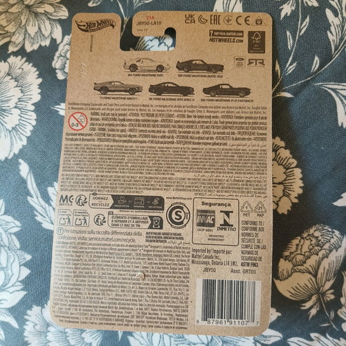 Hot Wheels Silver Series '84 Ford Mustang SVO new