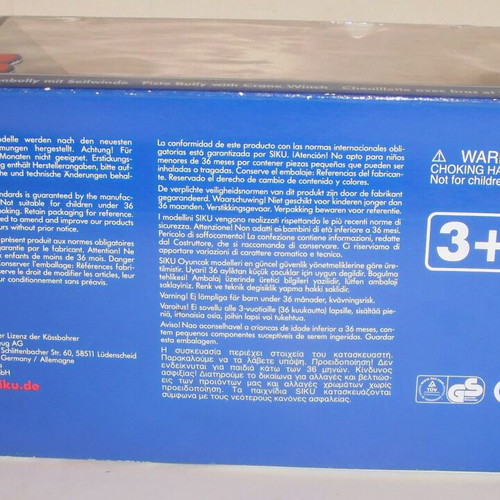 Siku metal 1:50 scale snow track crawler vehicle (Ratrak)