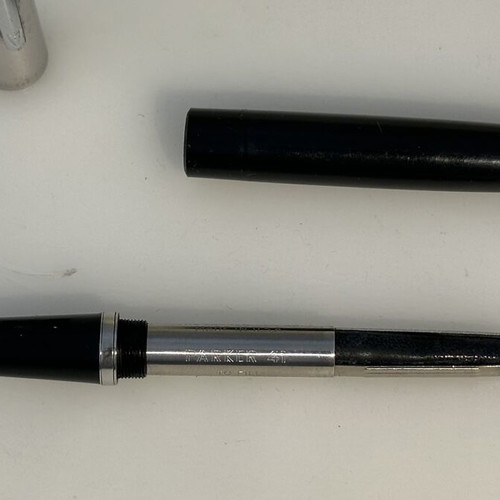 Parker 41 vintage fountain pen used, 1957 model